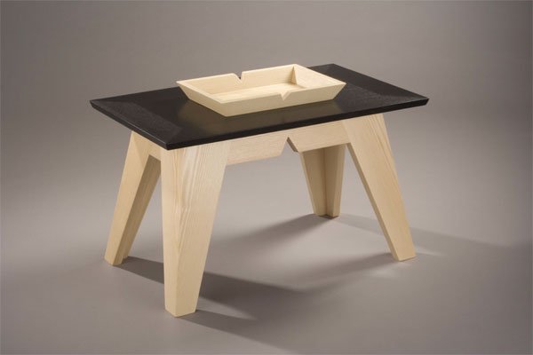 John Silverio, A.I.A. & Matthew Silverio| Lincolnville, Maine. Cam Pierel, maker. Table. Ash.